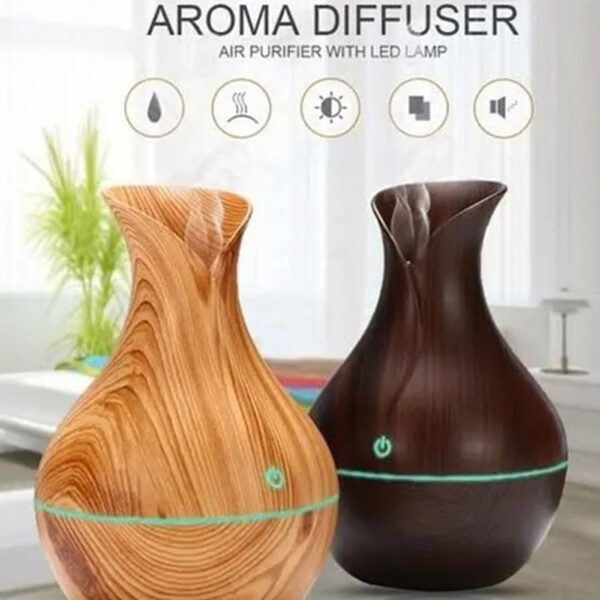 Okaliptus Yağı Serinletici Difüzör Hava Nemlendirici Aromaterapi Buharlı Led Işıklı